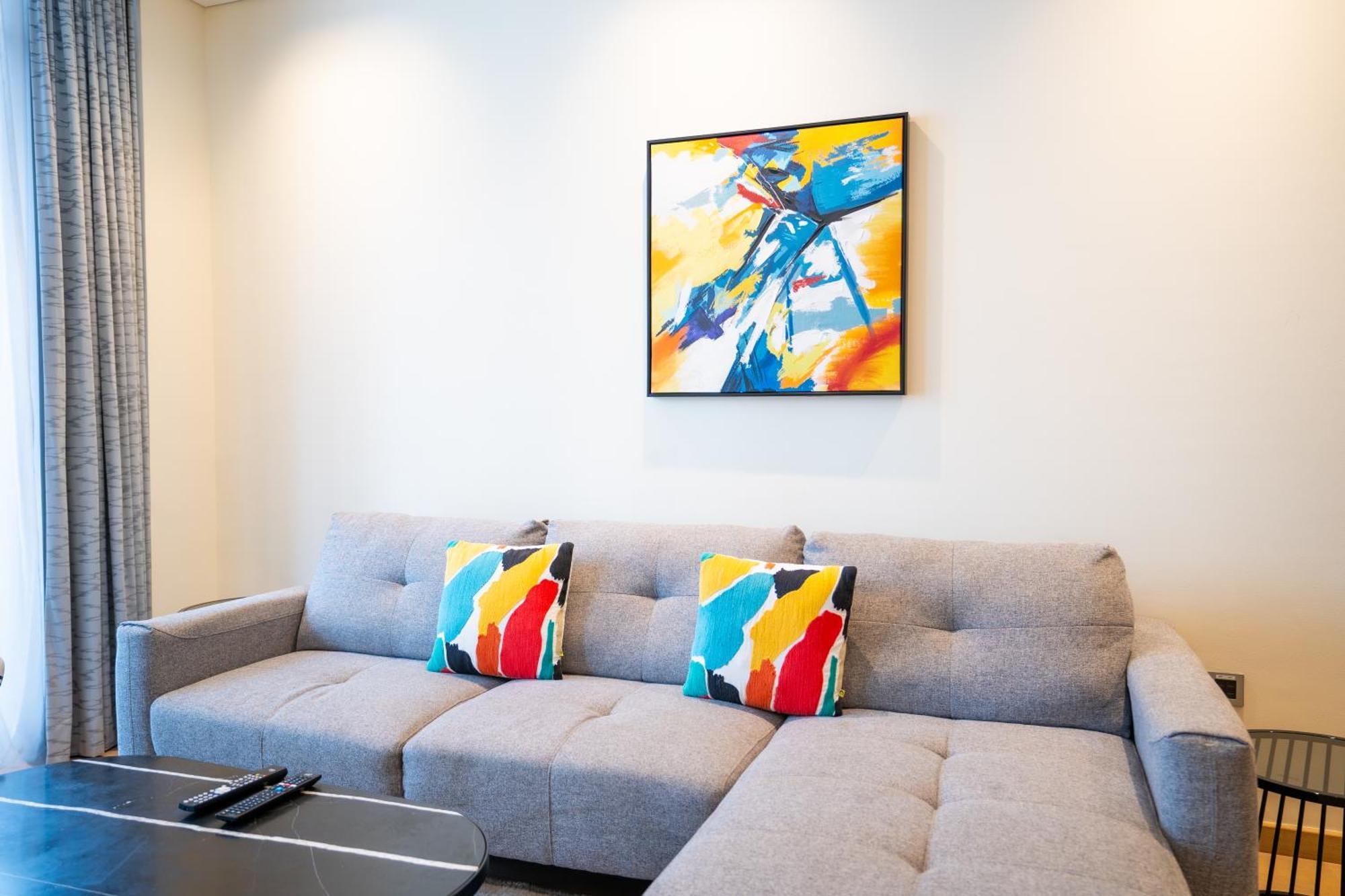 Rh- Modern Comfort, Bright 1Br Near Dubai Mall, City Views Экстерьер фото