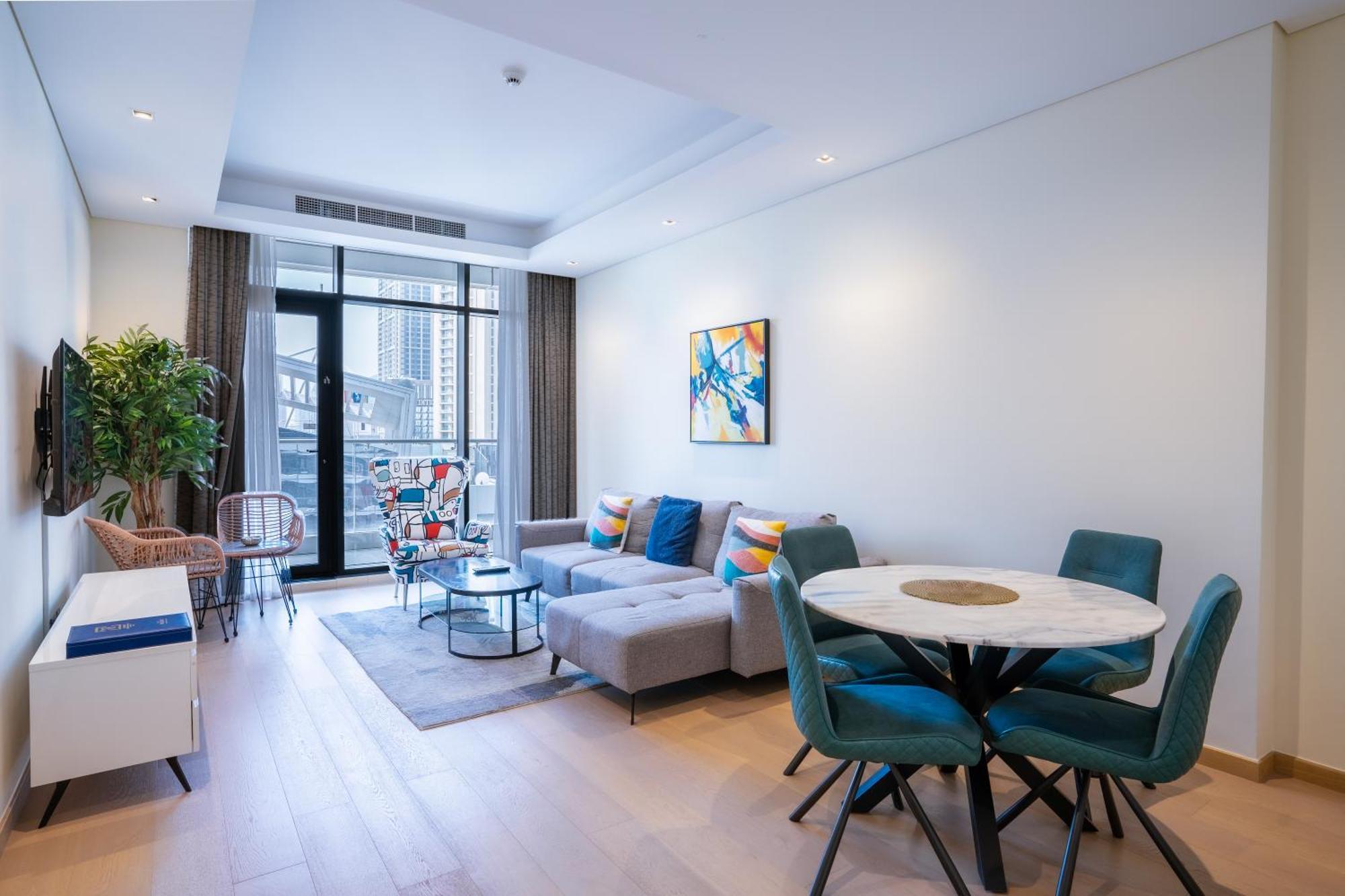 Rh- Modern Comfort, Bright 1Br Near Dubai Mall, City Views Экстерьер фото